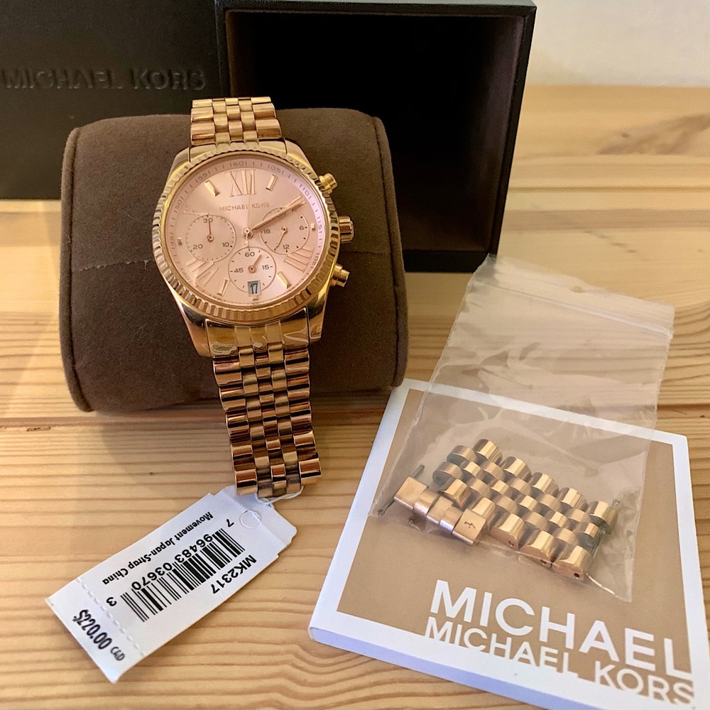 Rose Gold Michael Kors Watch
